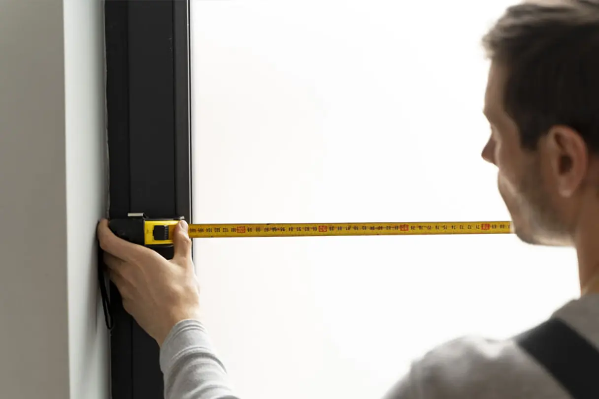 como medir ventanas pvc